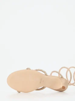 – Sandaletten aus Metallicleder nude-Konstantin Starke Hot