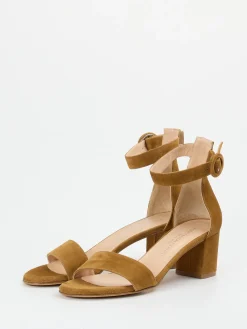 – Sandalette aus Veloursleder cognac-Konstantin Starke Online