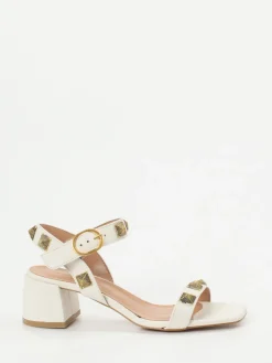 – Sandalen aus Lammleder cremeweiß-Konstantin Starke Clearance