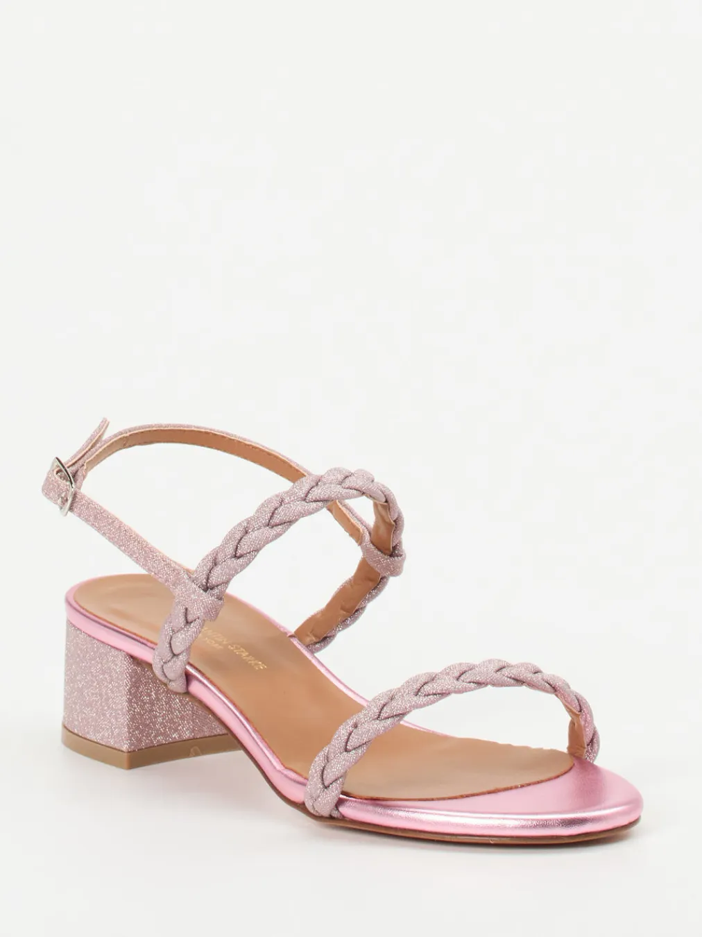 – Sandalette aus Metallicleder-Konstantin Starke Sale