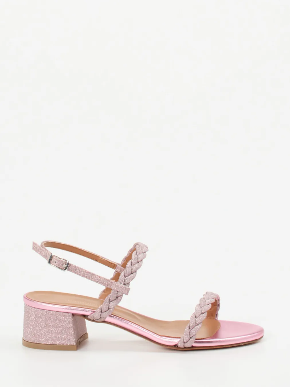 – Sandalette aus Metallicleder-Konstantin Starke Sale