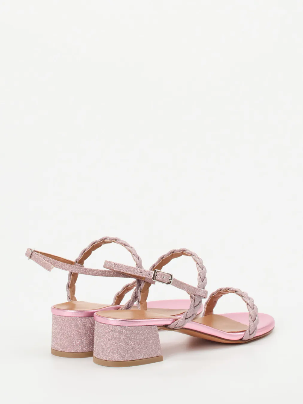 – Sandalette aus Metallicleder-Konstantin Starke Sale