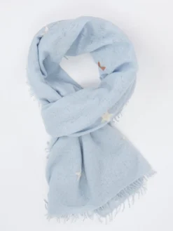 – Schal aus Wolle-Mix Hell-Konstantin Starke Discount