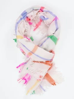 – Schal aus Kaschmir mit Karomuster-Konstantin Starke