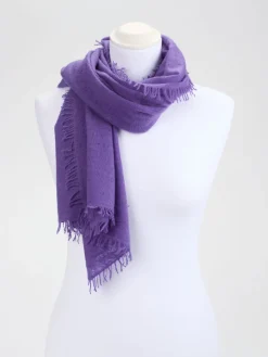 – Schal aus Viskose-Polyacryl Violett-Konstantin Starke Best
