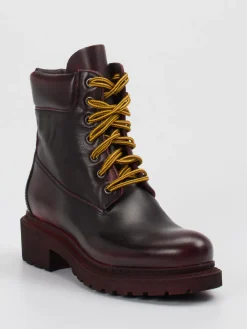 – Schnürboots aus Kalbleder Bordeaux-Konstantin Starke Hot