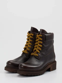 – Schnürboots aus Kalbleder Dunkel-Konstantin Starke Clearance