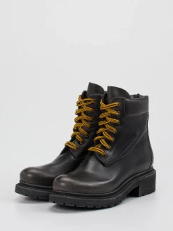 – Schnürboots aus Kalbleder anthrazit-Konstantin Starke Sale