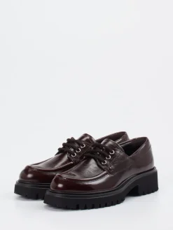 – Schnürschuh aus Kalbleder Dunkel-Konstantin Starke Discount