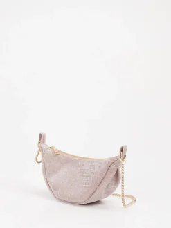 – Schultertasche aus Leder in Rosé-Konstantin Starke Best