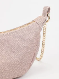 – Schultertasche aus Leder in Rosé-Konstantin Starke Best