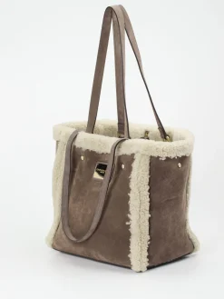 – Shopper aus Textil in Taupe-Konstantin Starke New
