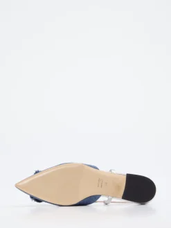 – Slingback-Ballerinas aus Denim-Konstantin Starke Hot