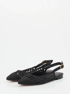 – Slingback-Ballerinas aus Flechtleder-Konstantin Starke Hot