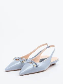 – Slingback-Ballerinas aus Lammleder Hell-Konstantin Starke New