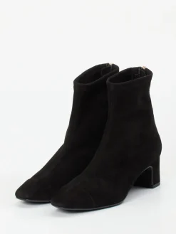 – Stiefeletten aus Velourslederoptik-Konstantin Starke Clearance