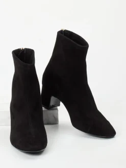 – Stiefeletten aus Velourslederoptik-Konstantin Starke Clearance