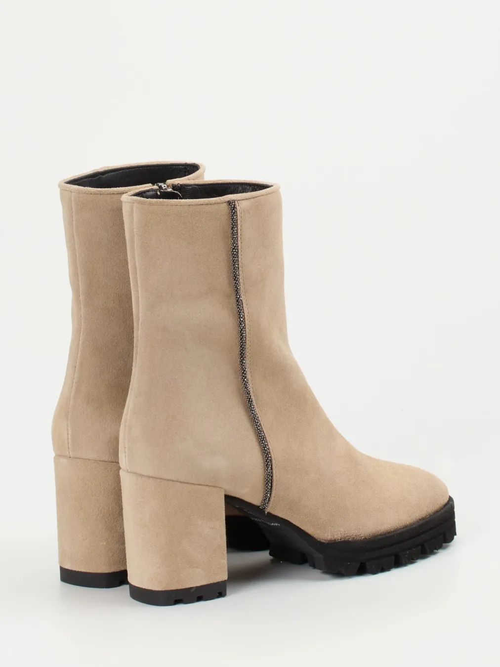 – Stiefeletten aus Veloursleder-Konstantin Starke Online