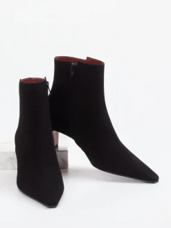 – Stiefelette aus Veloursleder-Konstantin Starke Sale