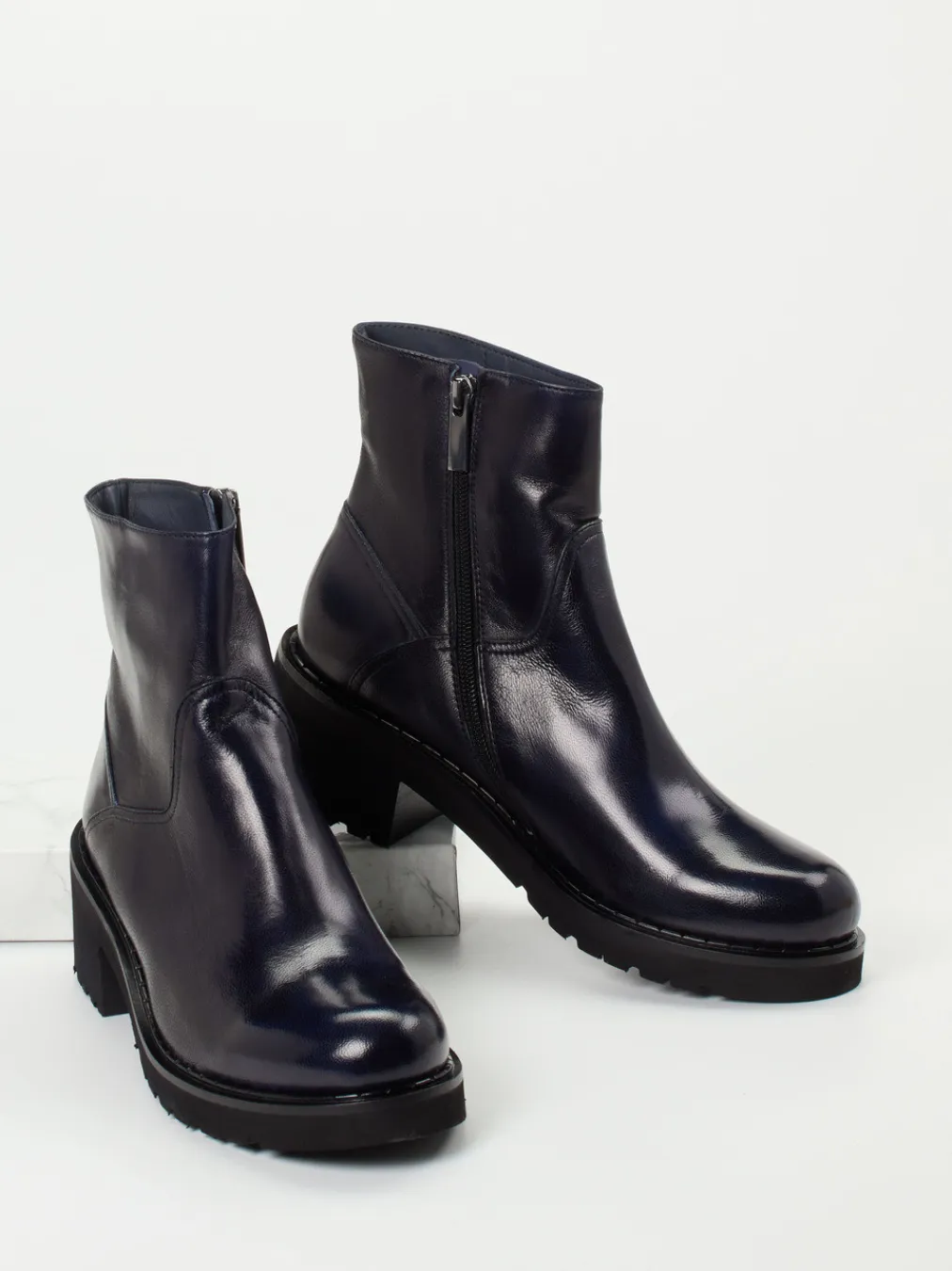 – Stiefelette aus Lammleder Tinten-Konstantin Starke Clearance