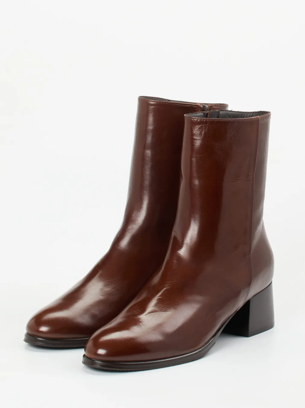 – Stiefeletten aus Lammleder schoko-Konstantin Starke Clearance