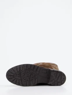 – Stiefel aus Veloursleder Dunkel-Konstantin Starke New