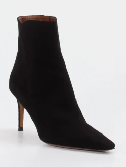 – Stiefeletten aus Veloursleder-Konstantin Starke