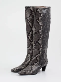 – Stiefel aus geprägtem Leder-Konstantin Starke Online