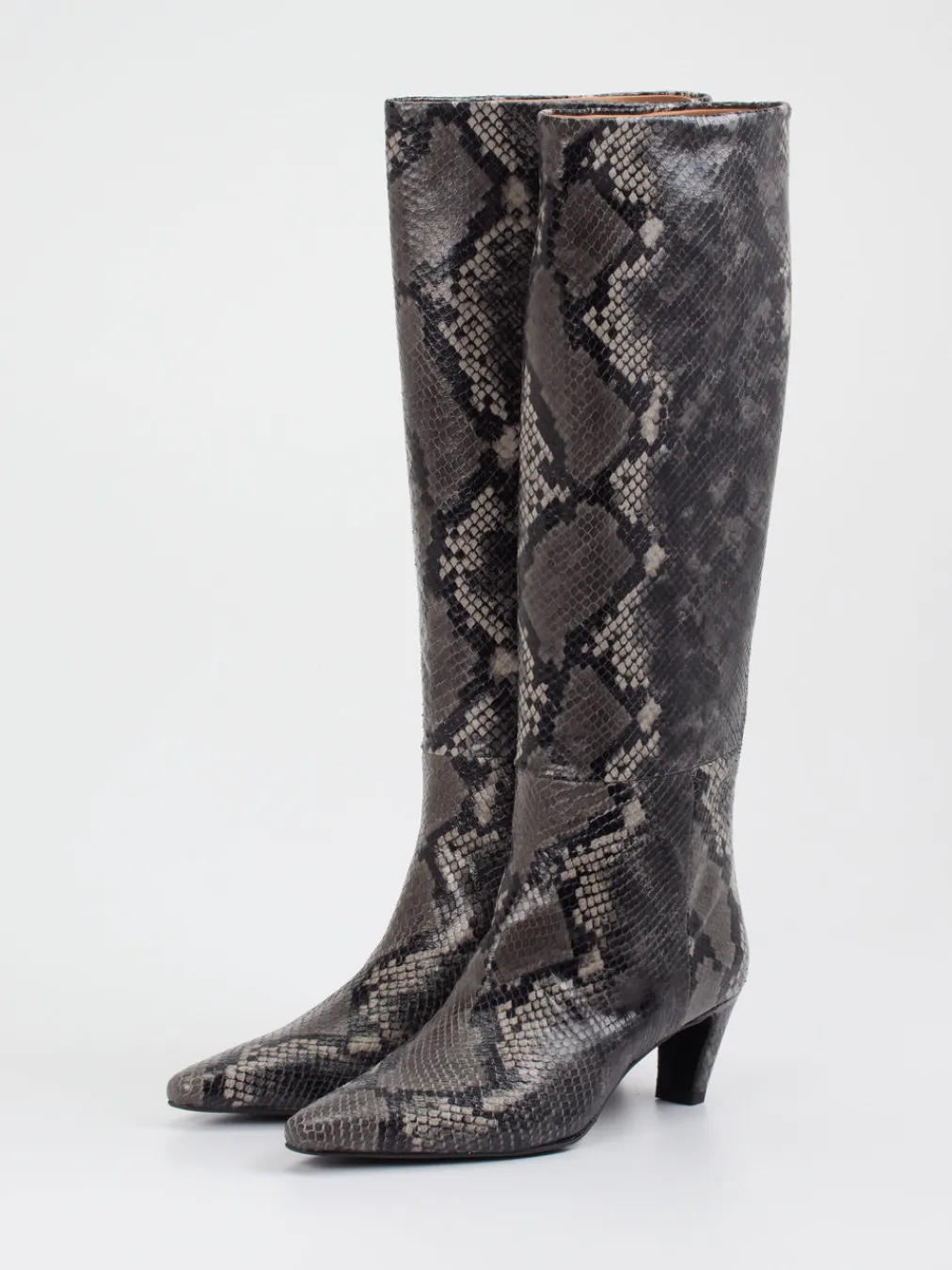 – Stiefel aus geprägtem Leder-Konstantin Starke Online