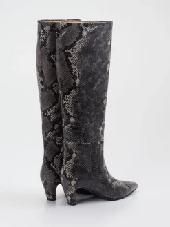 – Stiefel aus geprägtem Leder-Konstantin Starke Online