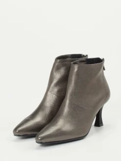 – Stiefelette aus Metallicleder-Konstantin Starke Discount