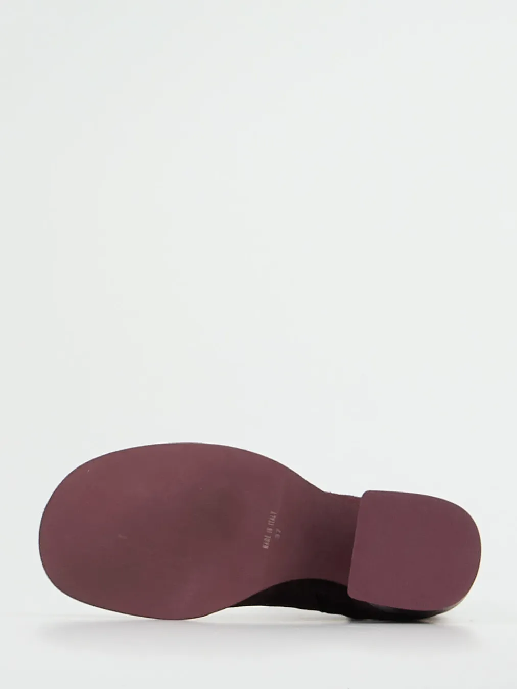 – Stiefeletten aus Veloursleder Bordeaux-Konstantin Starke Outlet