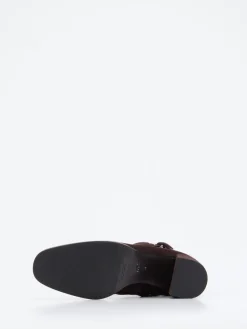 – Stiefeletten aus Veloursleder Dunkel-Konstantin Starke Hot