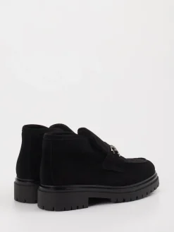 – Stiefeletten aus Veloursleder-Konstantin Starke New