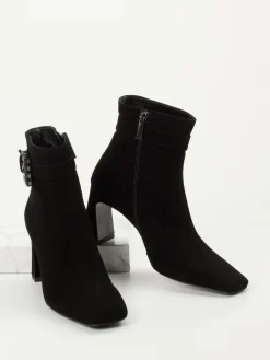 – Stiefelette aus Veloursleder-Konstantin Starke Clearance