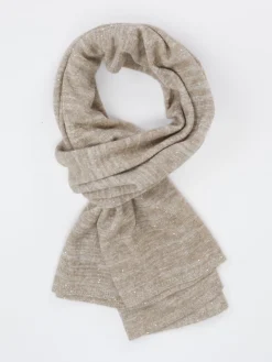 – Strickschal aus Textil in Beige-Konstantin Starke