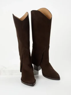 – Western Boots aus Veloursleder-Konstantin Starke Discount