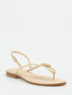 – Zehentrenner aus Textil und Leder-Konstantin Starke Sale