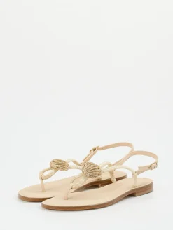 – Zehentrenner aus Textil und Leder-Konstantin Starke Sale