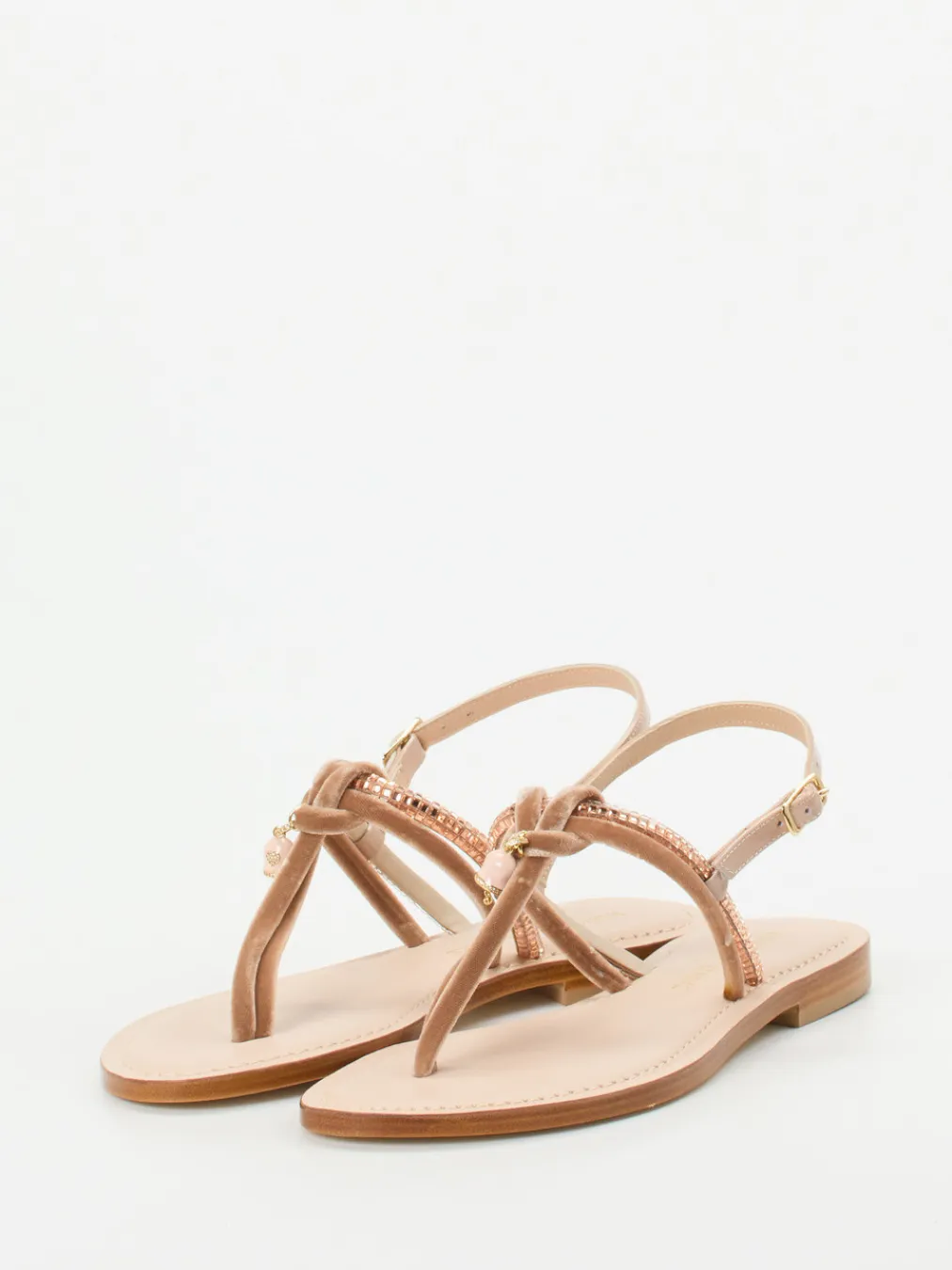 – Zehentrenner aus Textil und Leder-Konstantin Starke Sale