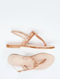 – Zehentrenner aus Textil und Leder-Konstantin Starke Sale