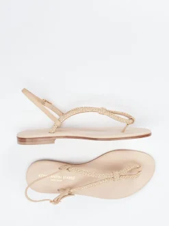 – Zehentrenner-Sandalen aus Glattleder-Konstantin Starke Hot