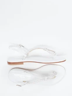 – Zehentrenner-Sandale aus Glattleder-Konstantin Starke New