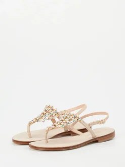 – Zehentrenner-Sandale aus Glattleder-Konstantin Starke New