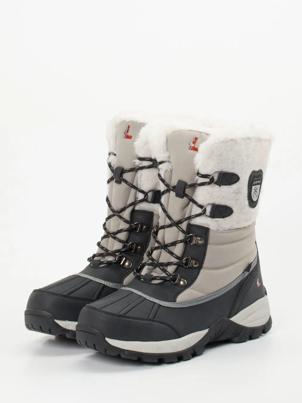– Winterstiefel aus Synthetikleder hell-Lackner Best