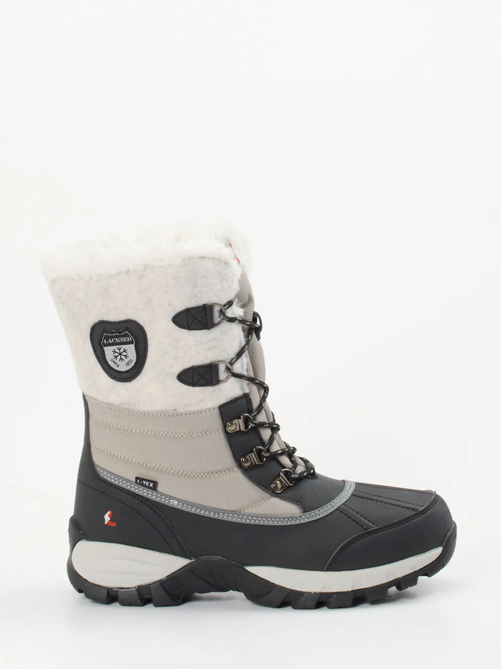 – Winterstiefel aus Synthetikleder hell-Lackner Best