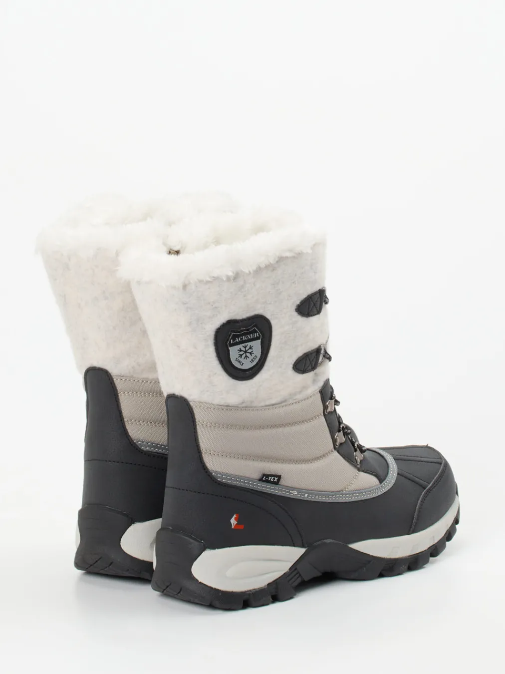 – Winterstiefel aus Synthetikleder hell-Lackner Best