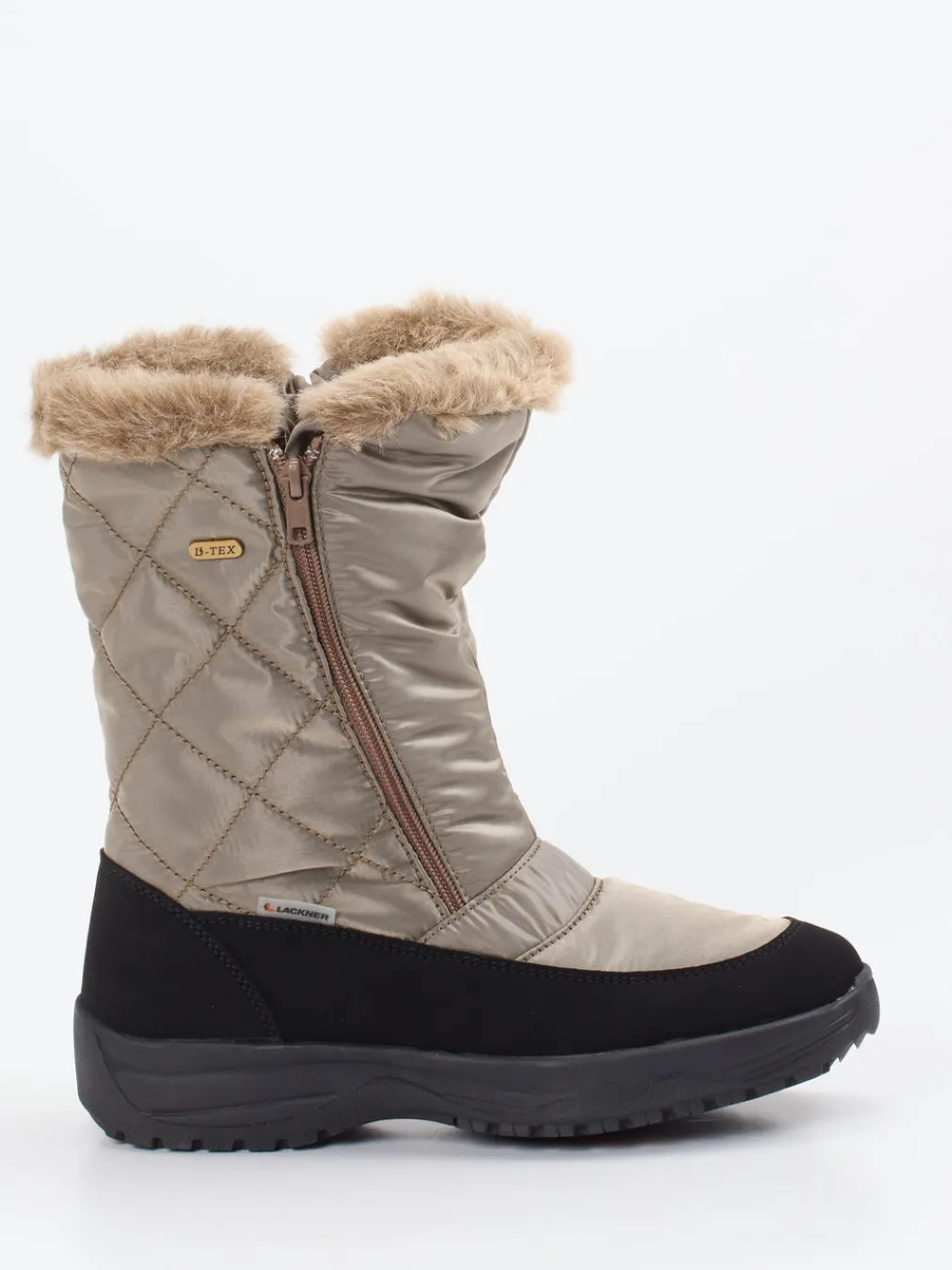 – Winterstiefel aus Nylon in Taupe-Lackner Hot