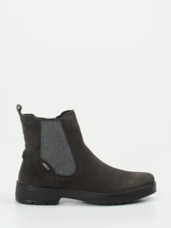 – Chelsea Boots aus Veloursleder Anthrazit-Legero Sale