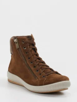 – Schnürboots aus Veloursleder in-Legero Online